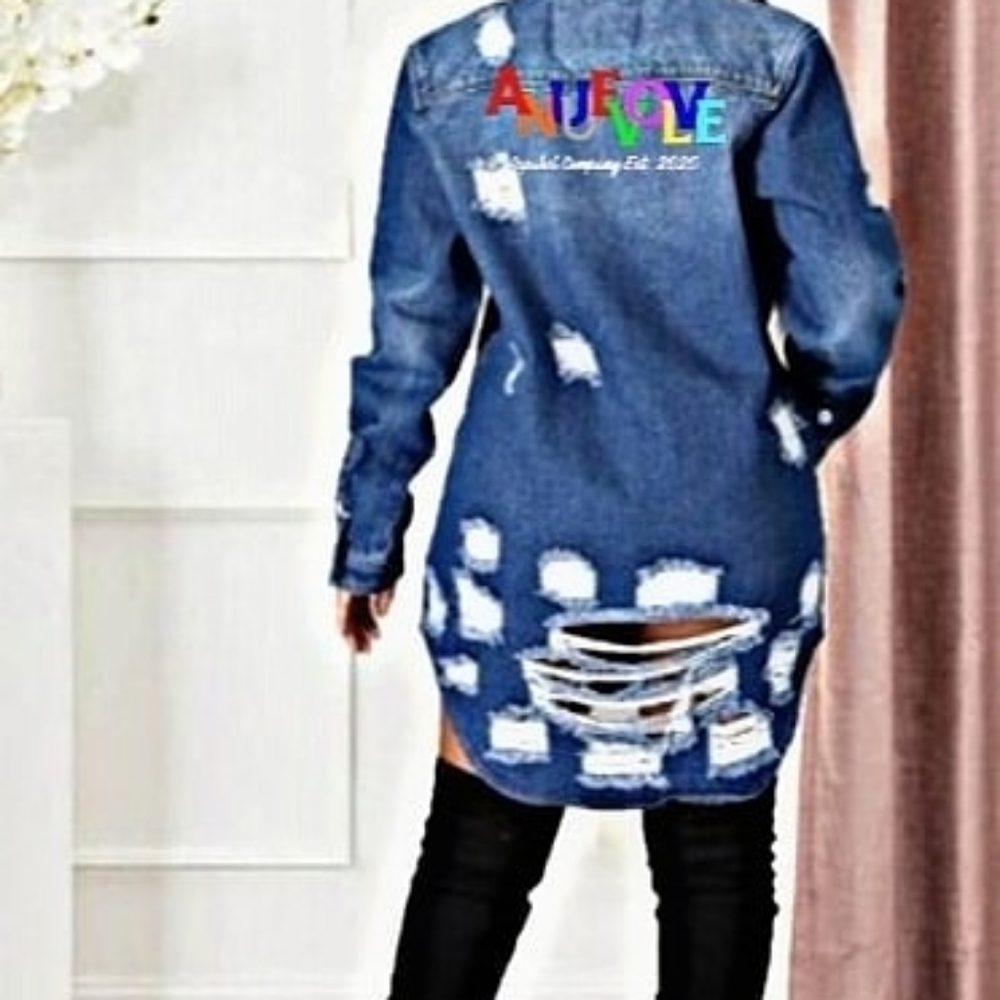 "Redefined" Denim Shirt/Dress